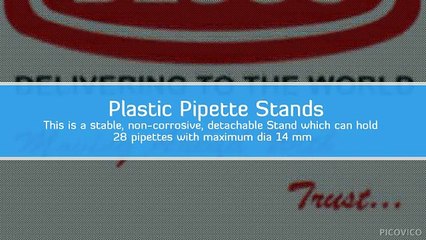 Plastic Pipette Stands