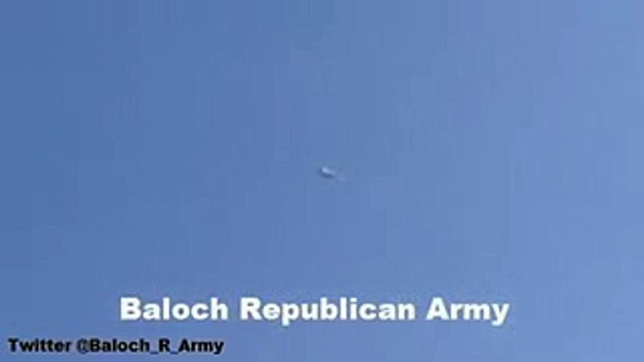 Baloch Republican Army freedom fighter Attack on pakistani army helicopter