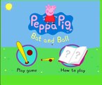 Kinder Surprise Peppa Pig Bat And Ball Play Doh Games for Kids In Nick Jr