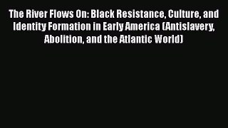 Read Books The River Flows On: Black Resistance Culture and Identity Formation in Early America