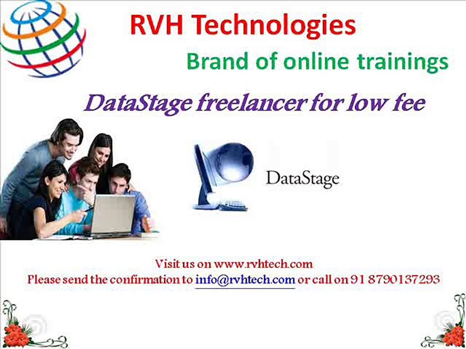 Datastage freelancer for low fee cost by RVH Technologies