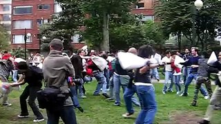 Guerra de Almohadas Bogota