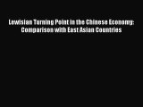 [PDF] Lewisian Turning Point in the Chinese Economy: Comparison with East Asian Countries Read