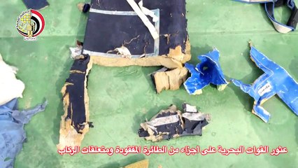 Recuperan segunda caja negra del siniestrado avión de EgyptAir