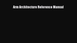 Download Arm Architecture Reference Manual Ebook Free
