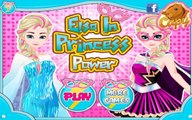 Frozen Queen Elsa In Princess Power - Dress Up Games For Girls | Disney games 2016
