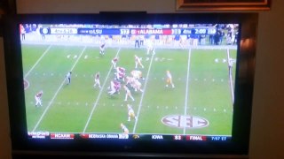 LSU TRIES TO CONVERT 4TH AND 28