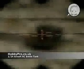 Tanque RC Abrams M1A2 1/24  Ta