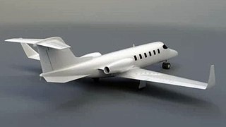 Learjet 28-29 Longhorn private jet CAD model 3D model from CGTrader.com