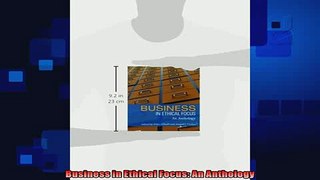 book online   Business in Ethical Focus An Anthology