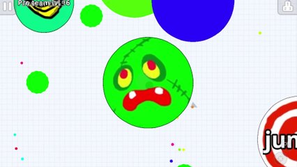 Agario Mobile Trolling Part 3 Premium Zombie Skin Agar.io Funny Moments