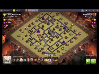 Clash Of Clans - Golden Boy Hdv 9 Queen Walk - Gowiva
