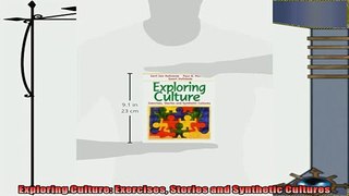 there is  Exploring Culture Exercises Stories and Synthetic Cultures
