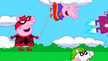 Peppa Pig - Super Heroes vs Joker Story - Kids Animation Fantasy