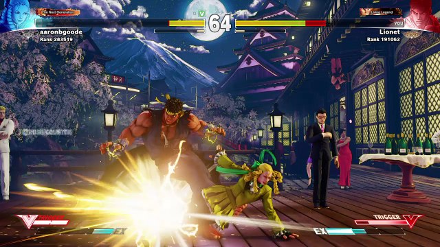 STREET FIGHTER V - Ryu vs Karin