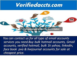 VerifiedacctsCom | Buy Twitter Accounts