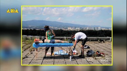 Woman Suspending Herself Brutally | Body Suspension | Weird Asia