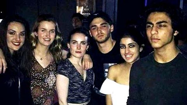 Shah Rukh Khan Son, Aryan Khan Parties With Hot Girls In Mumbai
