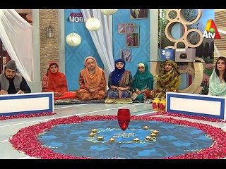 Khadija Bibi reciting Naat in Mehekti Morning
