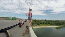 Прыжок с моста Днепродзержинск видео №  29