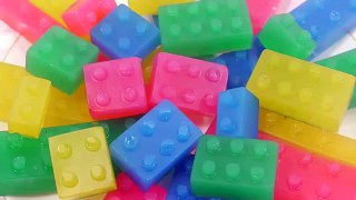 DIY How to Make Lego block Color Pudding Jelly Cooking Learn the Recipe ~ Play 4 Fun