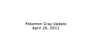 Pokemon Black & White Remake Update April 26, 2011