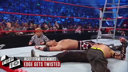 Wildest Extreme Rules Moments- WWE Top 10