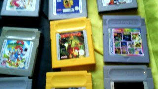 game boy collection des cartouches