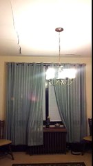 un plafond s'écroule dans une maison