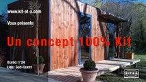 Studio de jardin en Kit 100% bois de Francre