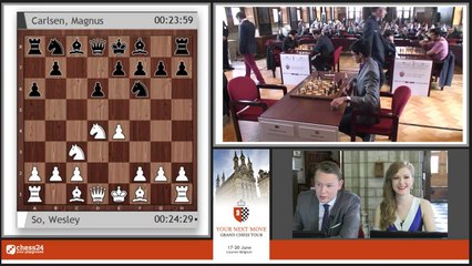 Your Next Move Grand Chess Tour Rapid Round 1 - Chess24