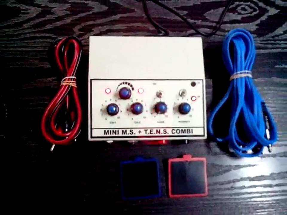 Electrotherapy Equipment Combi ms and tens portable Video By Supertech Surgicals
