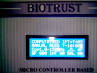 IFT 55 program lcd display deluxe Video By Physio Tech India