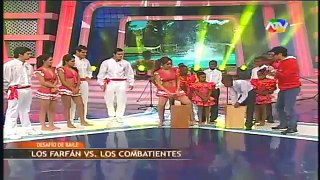 Combate: Rosangela toca el cajón peruano como loca 26/07/13