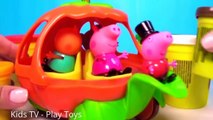 Play Doh Peppa Pig Magical Pumpkin Carriage With Pepa Pig Play Doh by KidsTv Play Toys