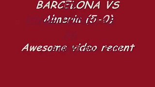 Barcelona vs Almeria Oct 25-Oct 26 2008 Highlights
