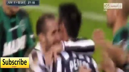 اهداف مباراة يوفنتوس 4 0 ساسولو الدوري الإيطالي 2013 12 15