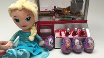 Disney Frozen Surprise Toy Eggs Frozen Elsa Stop Motion Videos