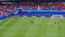Kroacia duke festuar golin ... momenti kur tifozi futet ne fushe per te festuar si i cmendur