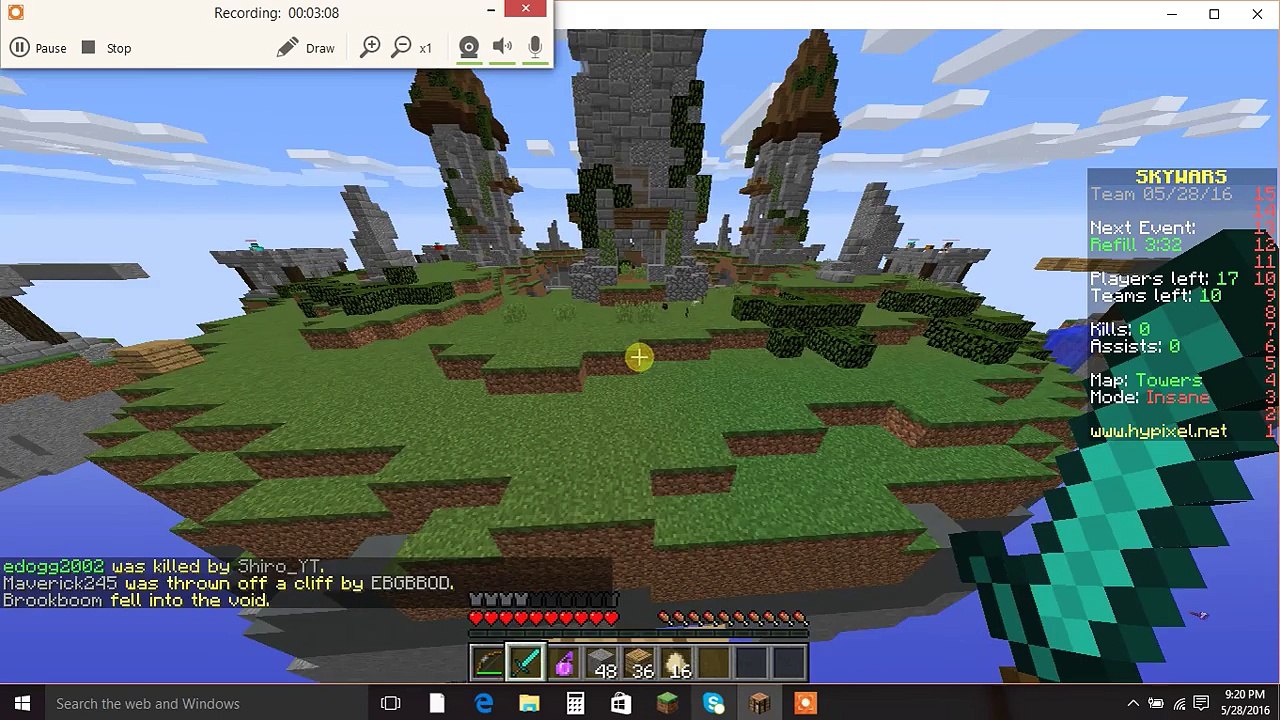 Sky Wars Hypixel! | Minecraft