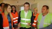 Report TV - Nis rikonstruksioni  i shkollës “Luigj Gurakuqi”, Veliaj: Është gati në shtator
