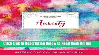 Read Adult Coloring Journal: Anxiety (Nature Illustrations, Rainbow Canvas)  Ebook Free