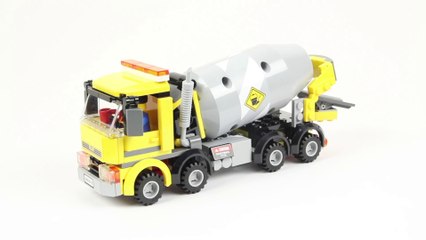 Lego City 60018 Cement Mixer- Lego Speed Build