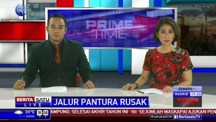 Jelang Mudik Lebaran, Pantura Subang Masih "Dihiasi" Lubang