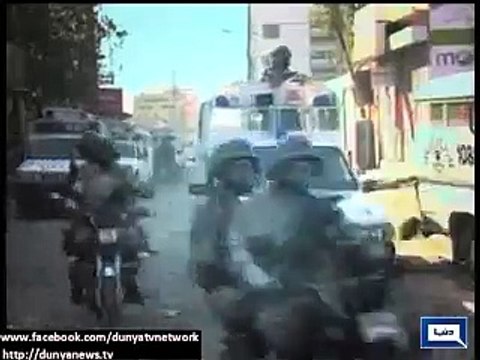 Rangers Operations in Karachi Rangers in action, 3 gangwar operatives killed