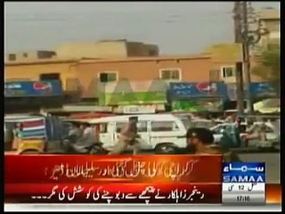 Pakistan Rangers Killed another Citizen in Old Golimar Karachi - Samaa TV