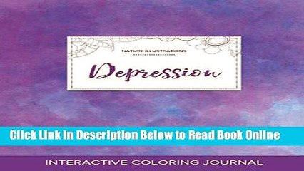 Read Adult Coloring Journal: Depression (Nature Illustrations, Purple Mist)  Ebook Free