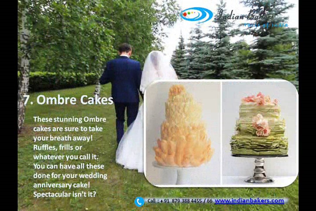 Top 20 Wedding Anniversary Cakes for 2016