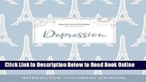 Read Adult Coloring Journal: Depression (Sea Life Illustrations, Eiffel Tower)  Ebook Free