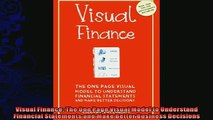 complete  Visual Finance The One Page Visual Model to Understand Financial Statements and Make